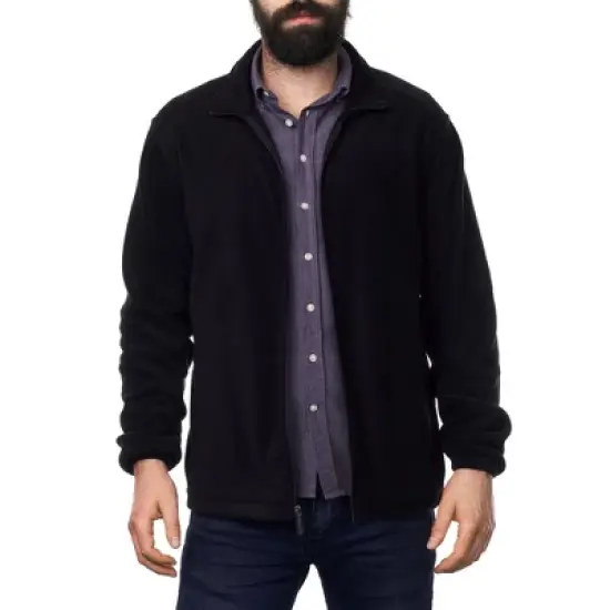 Alpine Swiss Trent Mens Full Zip Up Fleece Jacket image {3}