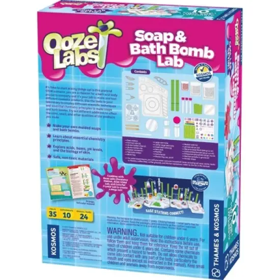 Thames & Kosmos Ooze Labs Soap & Bath Bomb Lab image {1}