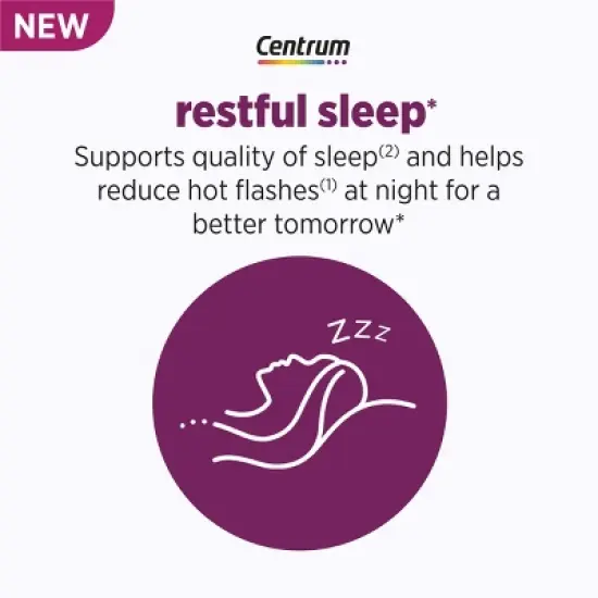 Centrum Menopause Support Restful Sleep Vitamin Tablets - 28ct image {2}