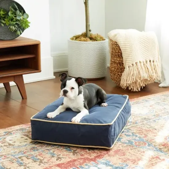 Kensington Garden Buster Reversible Rectangle Pillow Dog Bed image {1}