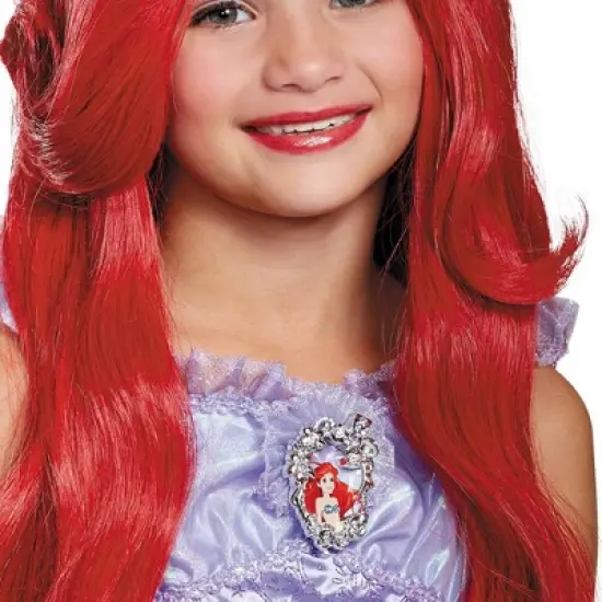 Disney Princess the Little Mermaid Ariel Kids' Halloween Wig image {4}