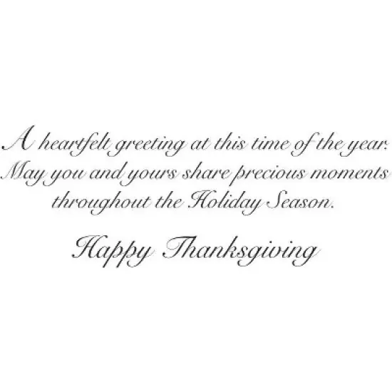 CEO Cards Thanksgiving Greeting Card Box Set of 25 Cards & 26 Envelopes - TH1101 image {2}