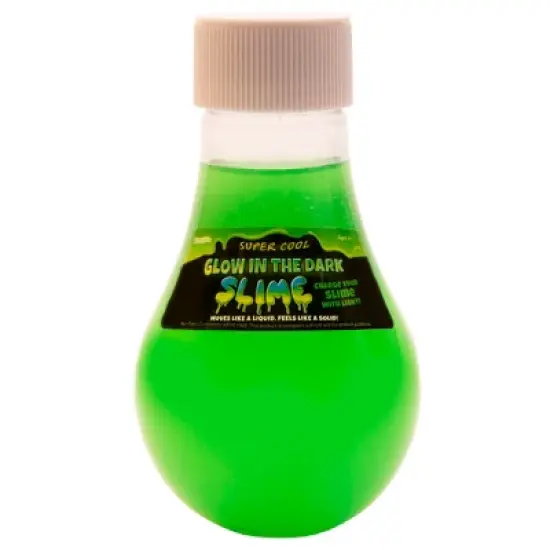 Super Cool Slime: Glow In The Dark Pack of 3 - Non-Toxic, 5oz Bottles image {4}