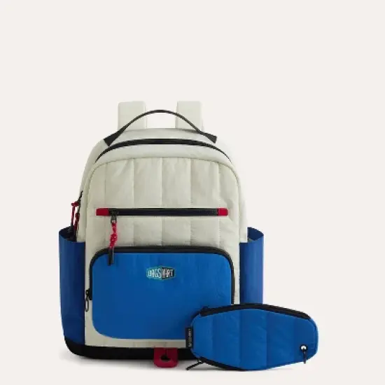 Bagsmart Kids' 14L Walker Featherlight Color Block Kids Backpack with Pencil Case image {1}