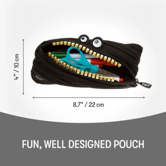 ZIPIT Grillz Pencil Case, Pencil Pouch for Kids image {4}