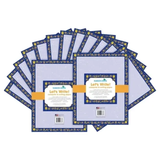 Barker Creek 2pk Printer Paper 100ct - Reach for the Stars image {1}