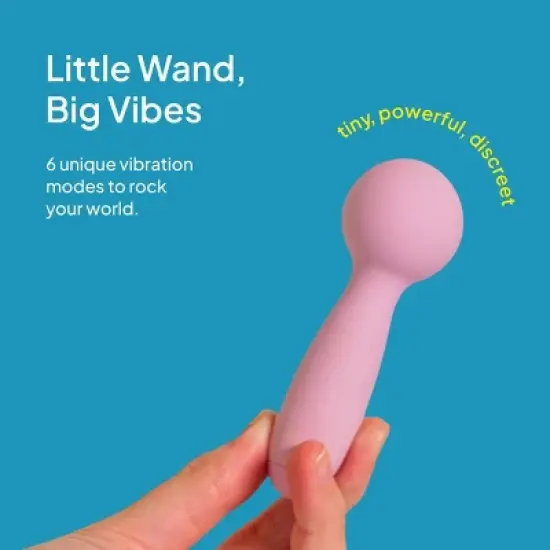 Hello Cake Pocket Wand Mini Travel Vibrator image {3}