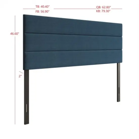 Home Design Corona Upholstered Headboard image {4}