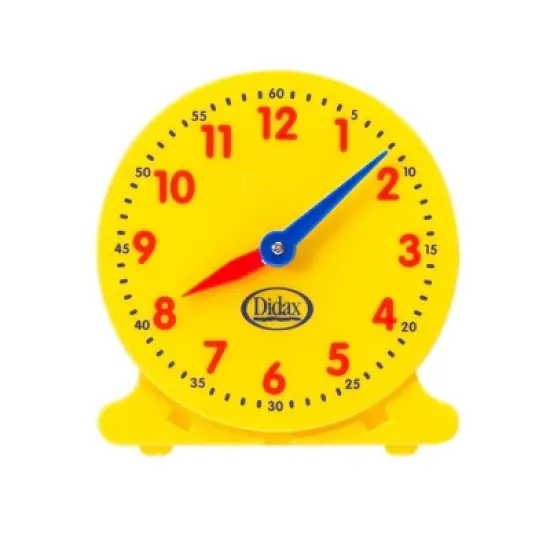Didax 5" Student Clocks, Set of 6 image {2}