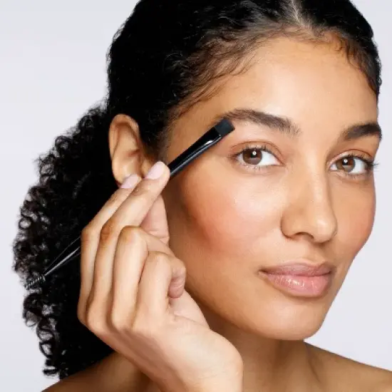 Tweezerman Flat Brow Brush & Spoolie image {6}