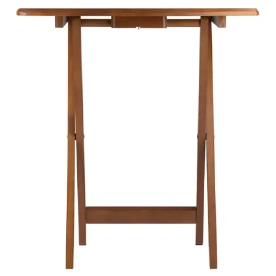 5pc Dylan Oversize Snack Table Set Teak Brown - Winsome image {5}