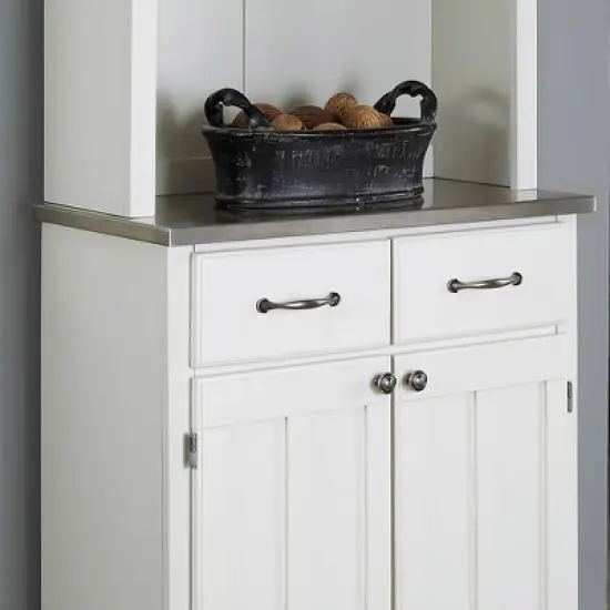 Stainless Top and Hutch Sideboard Buffet Servers- Home Styles image {16}