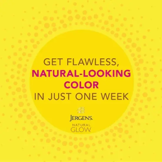 Jergens Natural Glow Daily Moisturizer Self Tanner Body Lotion Sunless Tanning image {4}