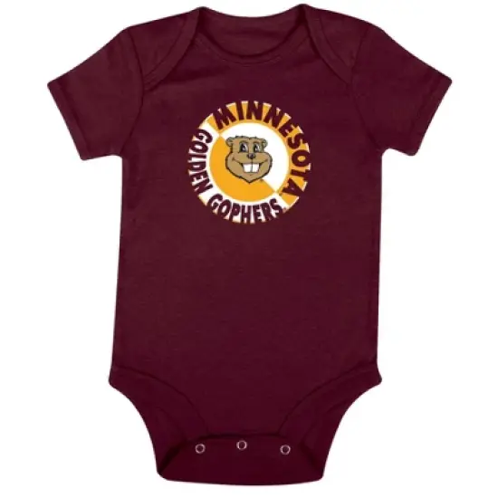 NCAA Minnesota Golden Gophers Infant Boys' 3pk Bodysuit image {1}