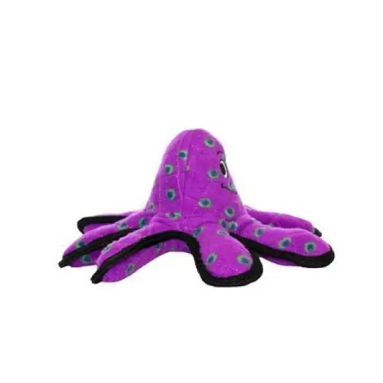 Tuffy Ocean Creature Octopus Dog Toy - Purple - S image {2}