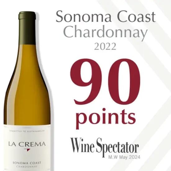La Crema Sonoma Coast Chardonnay White Wine - 750ml Bottle image {5}