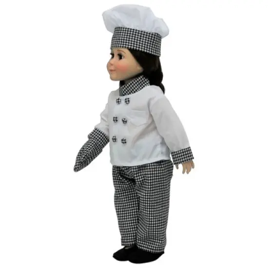 The Queen's Treasures 18 Inch Doll 6 Piece Pastry Chef Clothing Outfit image {7}