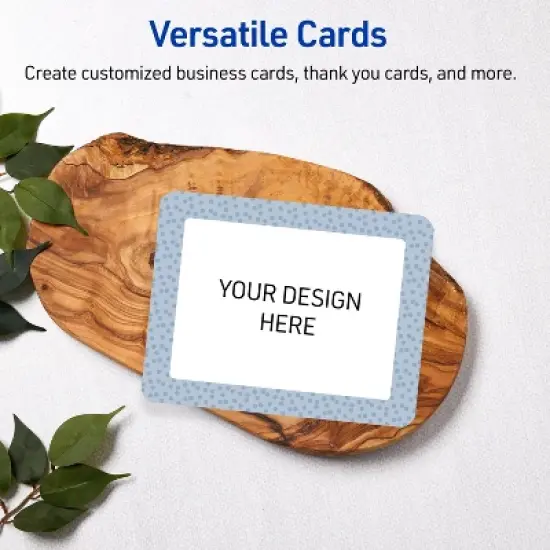 Avery Rounded Postcards, Polka Dots Design, 4.25" x 5.5", 20ct image {5}