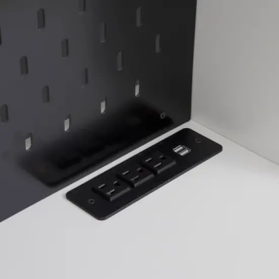 74inKitchen Pantry Cabinet with Charging Station,Freestanding Buffet Cupboards Sideboard with Drawer,with Microwave Stand for Kitchen,Dinning Room image {9}