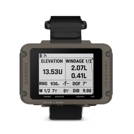 Garmin Foretrex 901 Ballistic Edition Wrist-mounted GPS Navigator with Strap image {1}