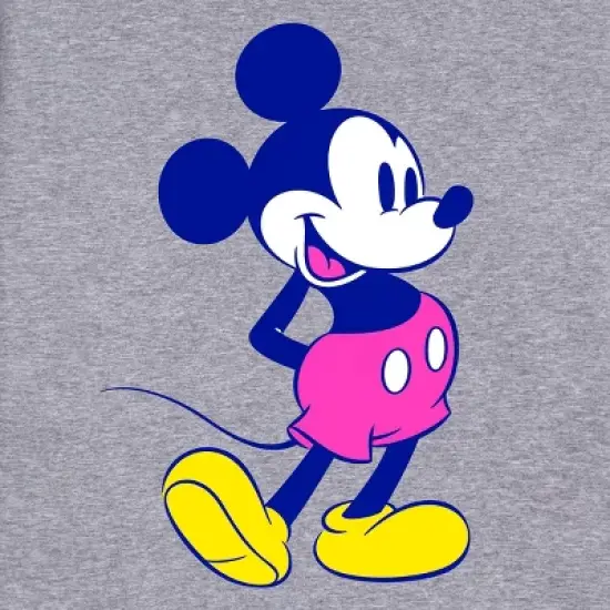 Men's Mickey Mouse Short Sleeve Graphic T-Shirt - Heathered Gray image {2}