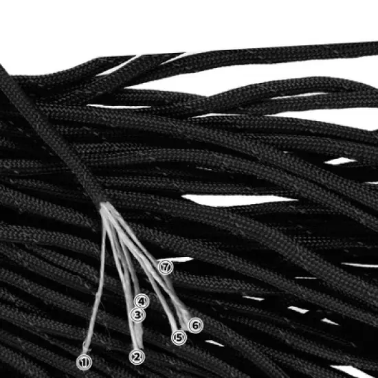 Unique Bargains Reflective Rope Tent Rope Outdoor Camping Guylines Ropes image {3}