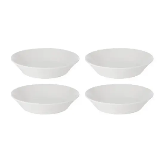 1815 Pure Pasta Bowl 23cm 9in White, Set of 4 image {1}