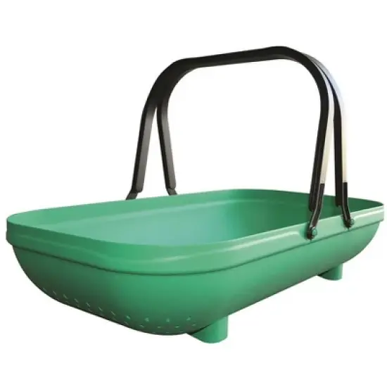 Tierra Garden Green Colander Trug image {6}