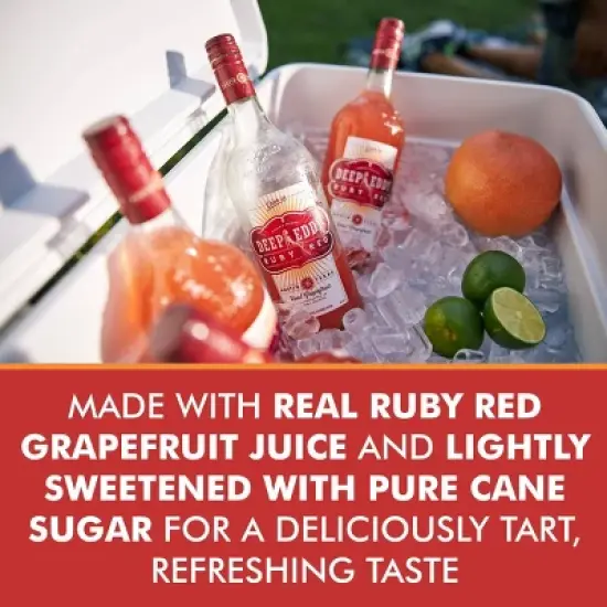 Deep Eddy Ruby Red Grapefruit Vodka - 750ml Bottle image {4}