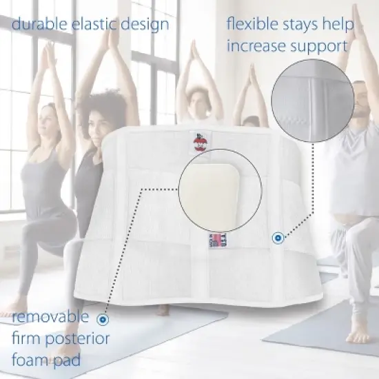 Core Products Triple Action Elastic Back Support w/ Pad image {2}