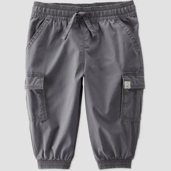 Little Planet by Carter&rsquo;s Baby Boys' 2pk Cargo Pants - Gray image {3}