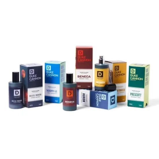 Duke Cannon Men's Midway Proper Cologne - Citrus & Sandalwood Cologne - Trial Size - 1.7 fl oz image {9}