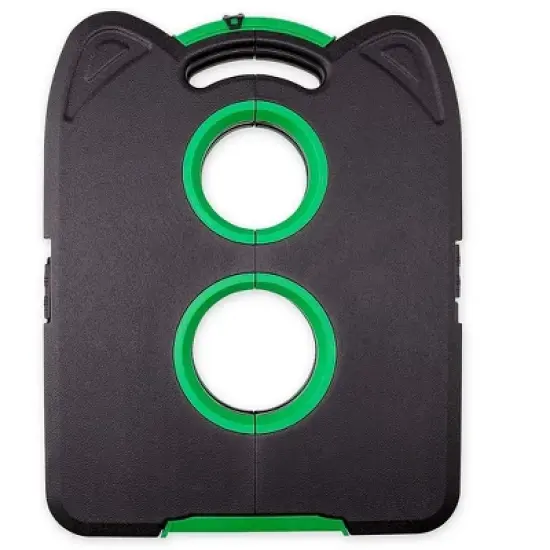 HearthSong Pick-Up-and-Go Portable Cornhole Game Set for Kids' Indoor and Outdoor Active Play, with Two Double-Holed Boards and Eight Cornhole Bags image {6}