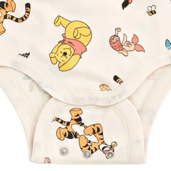 Disney G-Tube Adaptive Baby Bodysuit Mickey Mouse Lion King Winnie the Pooh Pluto Simba Piglet Newborn to Toddler image {5}