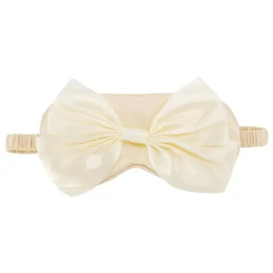 Unique Bargains Breathable Elastic Bow Sleep Mask 1 Pc image {6}