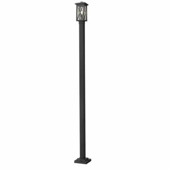 Z-Lite Brookside 1 - Light Post Light in  Black image {3}