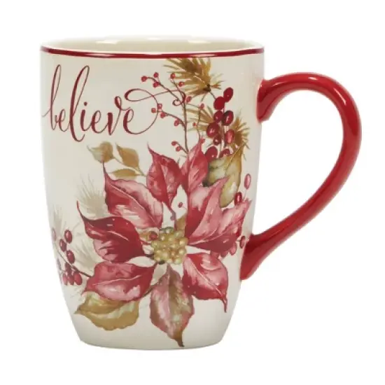 Certified International Set of 4 Winters Joy 22oz Mugs image {2}