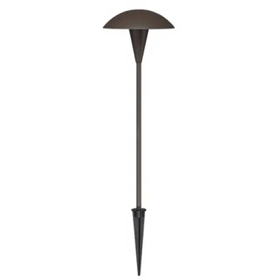 John Timberland Mushroom Bronze 10-Piece Outdoor LED Landscape Lighting Set image {1}