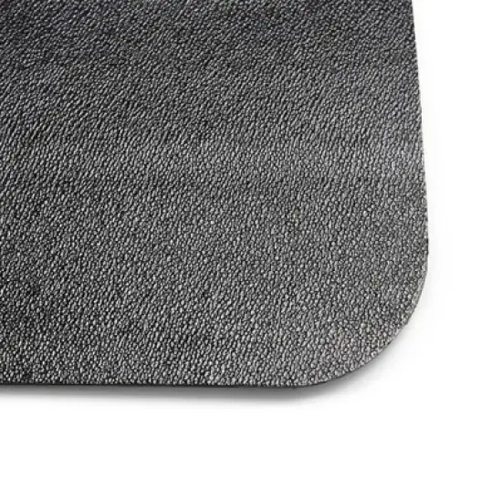 Vinyl Chair Mat for Carpets Rectangular Black - Floortex image {5}