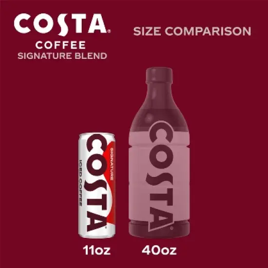 COSTA COFFEE Signature Iced Coffee Drink - 11 fl oz image {3}