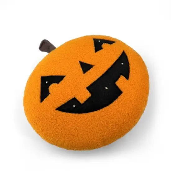 LED Jack-O-Lantern Pillow - Bullseye's Playground&trade; image {1}