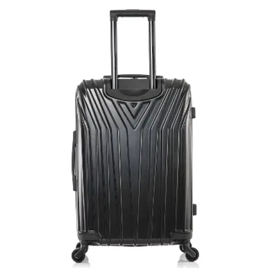 InUSA Vasty Lightweight Hardside Large Checked Spinner Suitcase image {6}