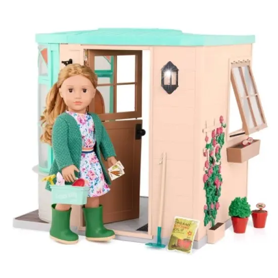 Our Generation Room to Grow Greenhouse Accessory Set for 18" Dolls image {2}