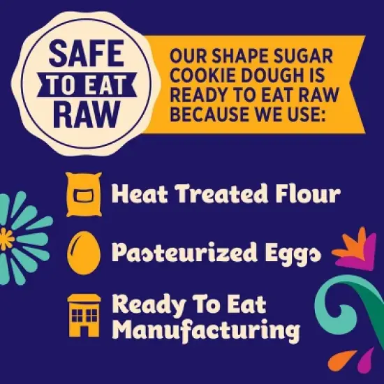 Pillsbury Sugar Skull Shape Cookies Dough - 9.1oz/20ct image {5}