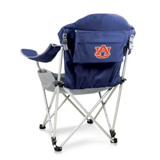 NCAA Auburn Tigers Reclining Camp Chair with Head Support image {4}