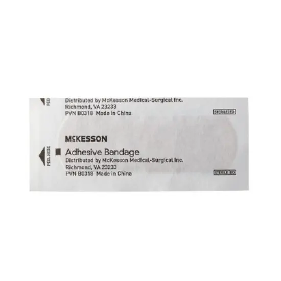 McKesson Tan Plastic Adhesive Bandage Sterile 1 x 3" image {2}