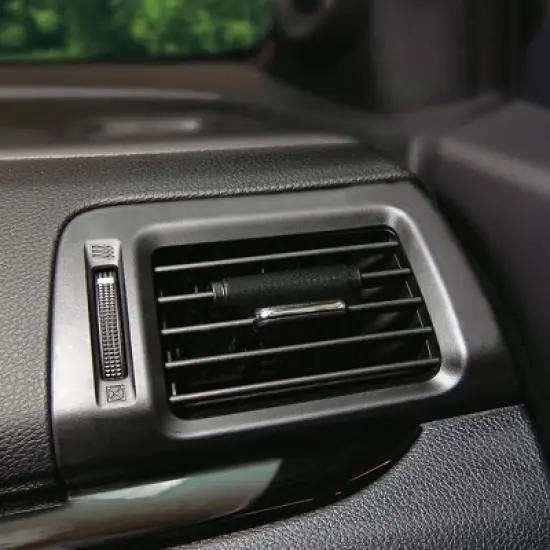 Little Trees 4pk Vent Wrap New Car Scent Air Fresheners: Car Freshener Vent Clip, Disposable, Black, 2 Weeks Duration image {2}