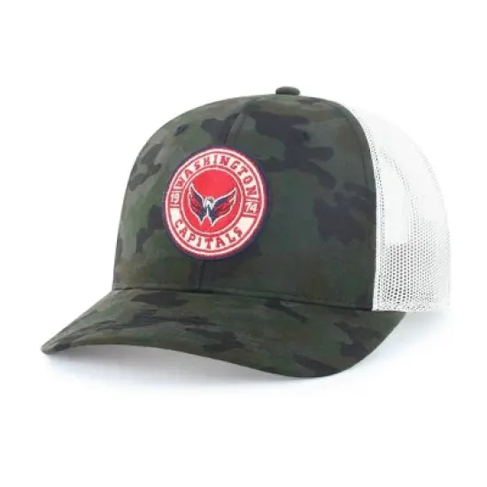 NHL Washington Capitals Camo Castle Strap Hat image {2}