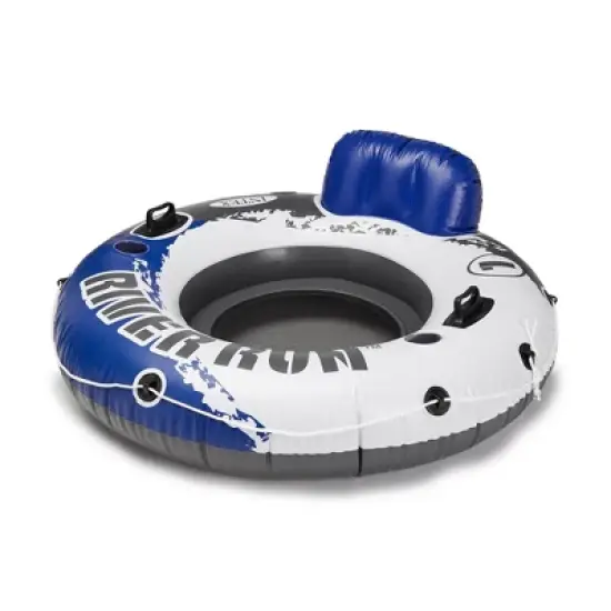 Intex River Run 1 Person Inflatable Tube Raft Float for Lake, Pool, and River image {7}