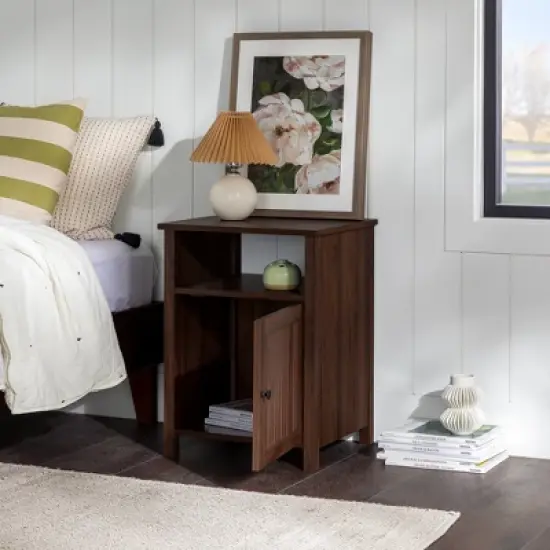Georgia Single Door Storage Nightstand  - Saracina Home image {5}